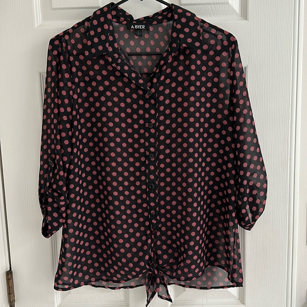 Sheer blouse